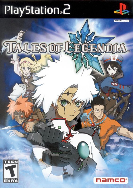 Tales of Legendia box art for Playstation 2